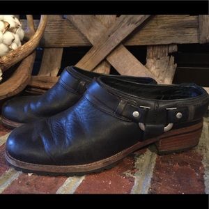 Ugg Leather slip on shoes